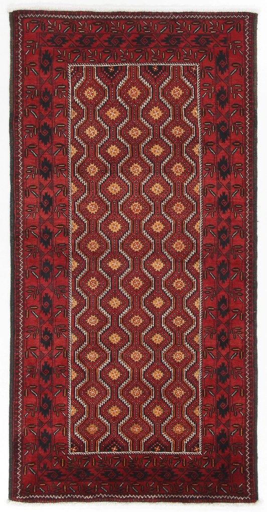 Beluch Tappeto persiano 200x100 (Iran) Annodato A Mano