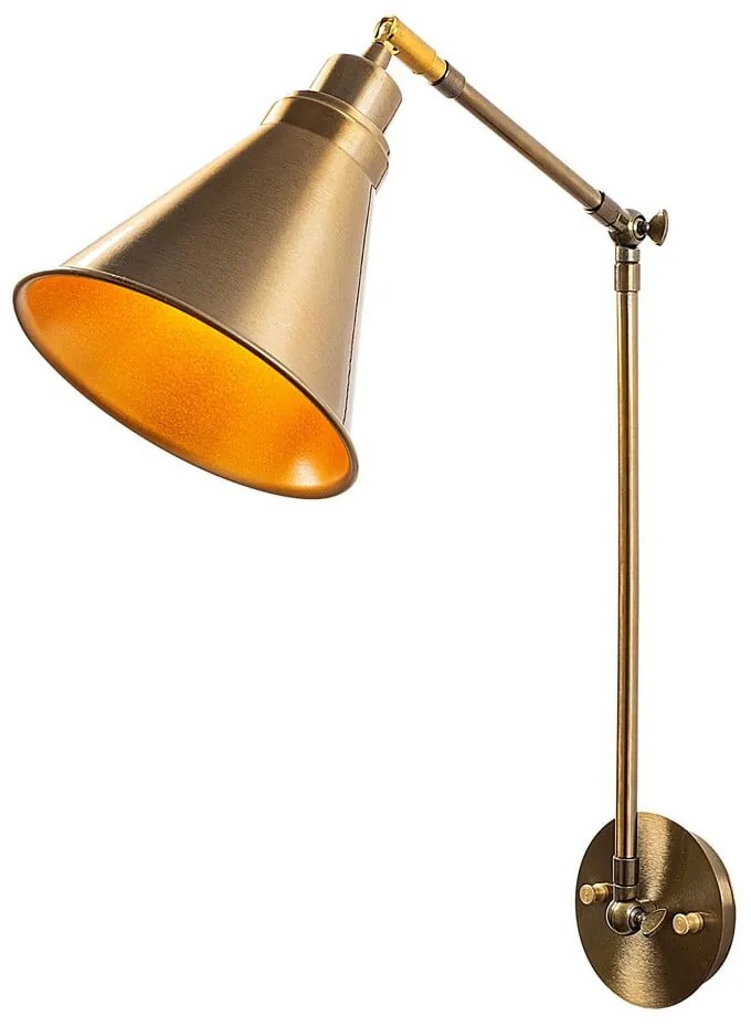 Lampada da parete dorata ø 20 cm Chicago – Opviq lights