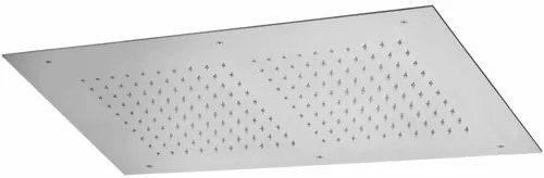 Paffoni Miami soffione doccia 70x40 rettangolare ad incasso soffitto anticalcare in metallo cromo-ZSOF302CR