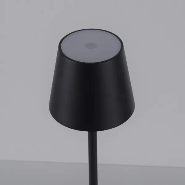 Leuchten Direkt19250-18-LED Lampada ricaricabile da esterno EURIA LED/3W/5V IP54 nero