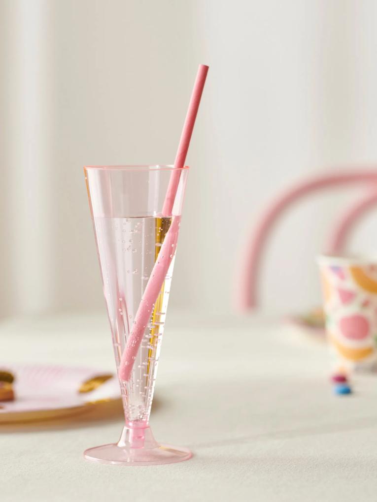 Sinsay - Confezione da 8 bicchieri - rosa pastello