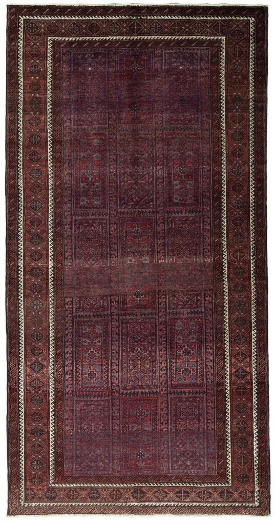 Tappeto 150 x 300 Rosso (Iran) Annodato A Mano