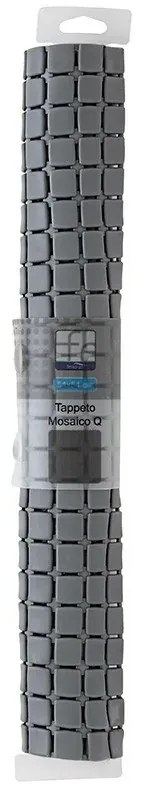 Tappeto Antiscivolo In PVC Per Doccia Mosaico Grigio 40x70 Cm