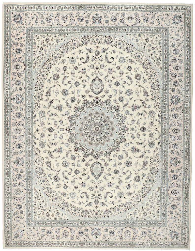 Nain Tappeto 310x400 (Iran) Annodato A Mano