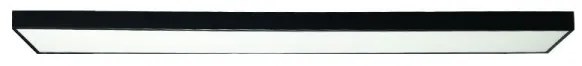 Plafoniera LED LED/32W/230V 4000K 120x13 cm nero