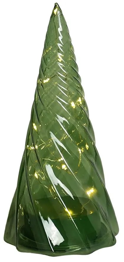 Decorazione natalizia luminosa verde ø 9,5 cm Vilma – Sirius
