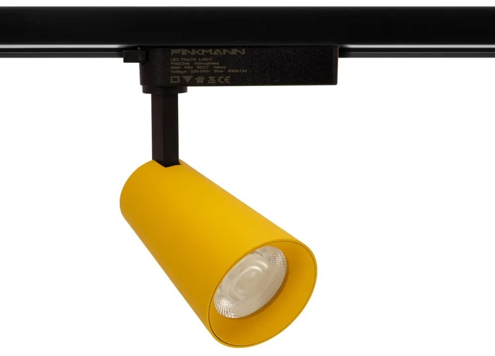 Faro LED 30W Monofase Giallo CRI92 Bianco Variabile 38° - Bridgelux LED Colore Bianco Variabile CCT