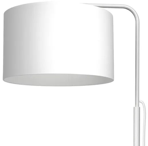 Lampada con piedistallo ARDEN 1xE27/60W/230V bianco