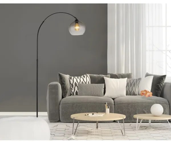 Globo 58227BS - Lampada con piedistallo NEWCASTLE 1xE27/60W/230V