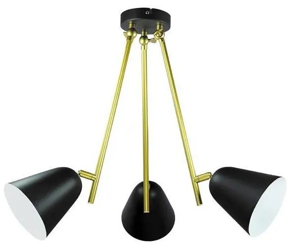 Rabalux 5376 - Lampadario a sospensione con supporto rigido ALDER 3xE14/40W/230V