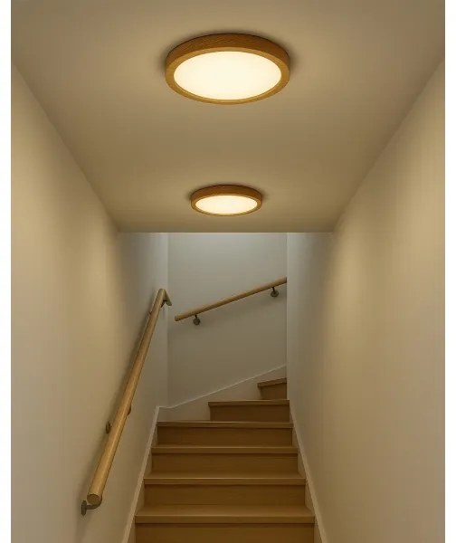 Plafoniera LED/24W/230V 3000/4000/6500K Ø 30 cm beige