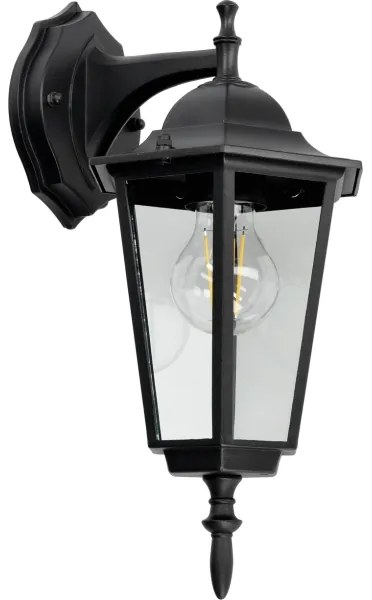 Applique da esterno 1xE27/60W/230V IP44 nera