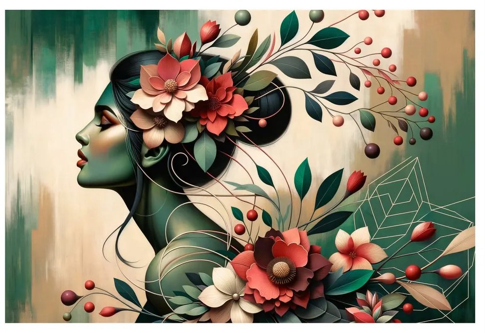 Quadro su tela – Dea dei fiori