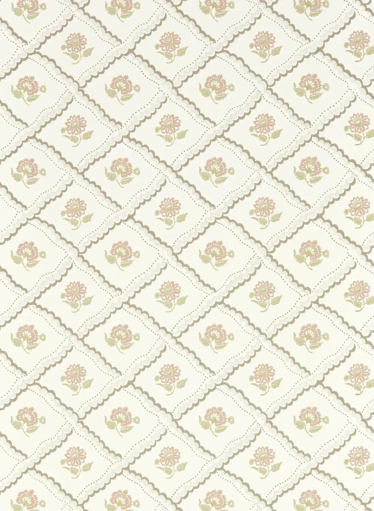 Sanderson Carta da parati Fairdown - Chocolate/ Putty