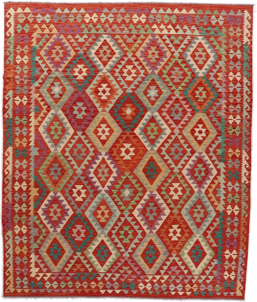 Kilim Tappeto 300x250 (Pakistan) Tessuto A Mano