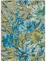 Florale Tapete Floreale von Harlequin - Cornflower/ Gilver