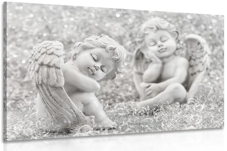 Quadro su tela – Coppia di angeli