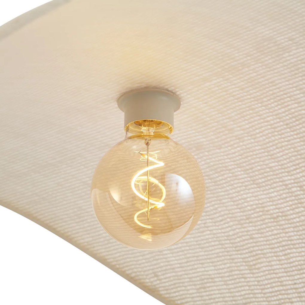 Lampada a Sospensione Moderna Beige 65cm - Hat