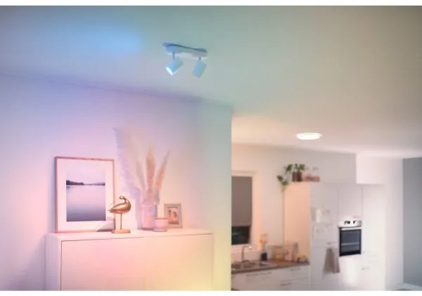 WiZ - Faretto LED dimmerabile IMAGEO 2xGU10/4,9W/230V 2700-6500K Wi-Fi CRI