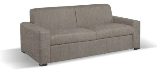 Divano 3 Posti 199x98x84 Cm Con Letto Estraibile Flash Beige