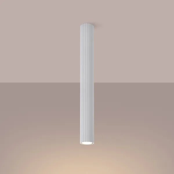 Sollux SL.1534 - Faretto KARBON 1xGU10/10W/230V 60 cm bianco