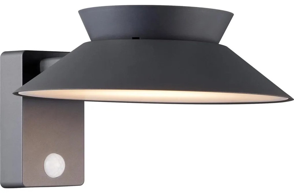 Nordlux - Lampada da parete solare a LED con sensore JUSTINA LED/5W/3,7V IP44