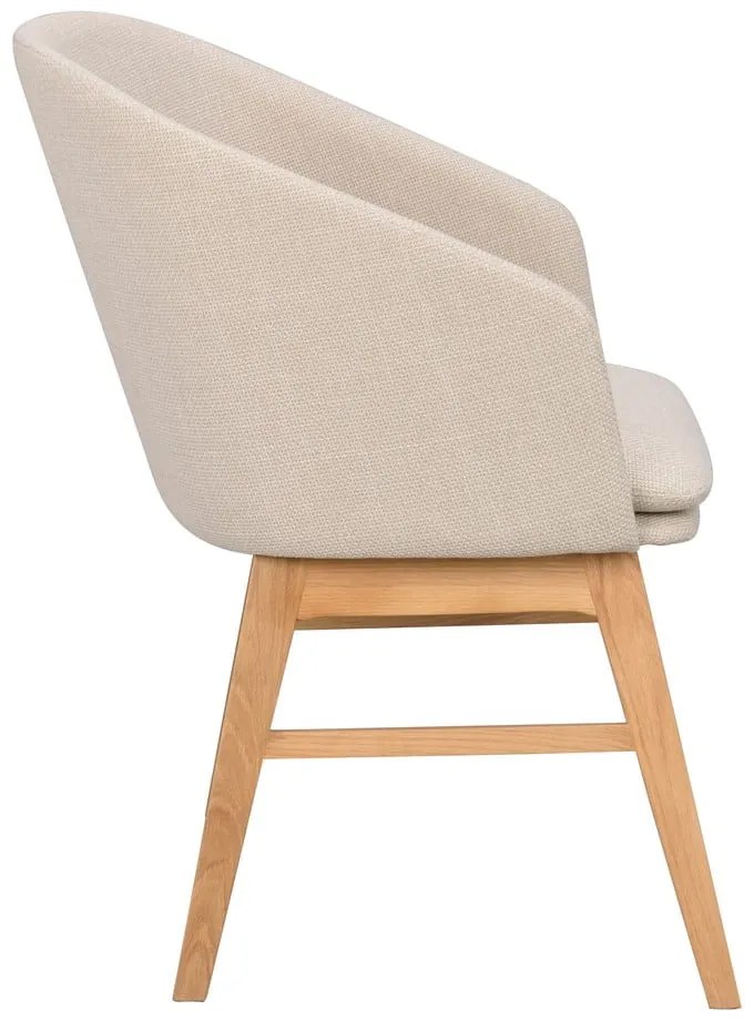 Set di sedie da pranzo beige in imbottito 2 pz Windham – Rowico