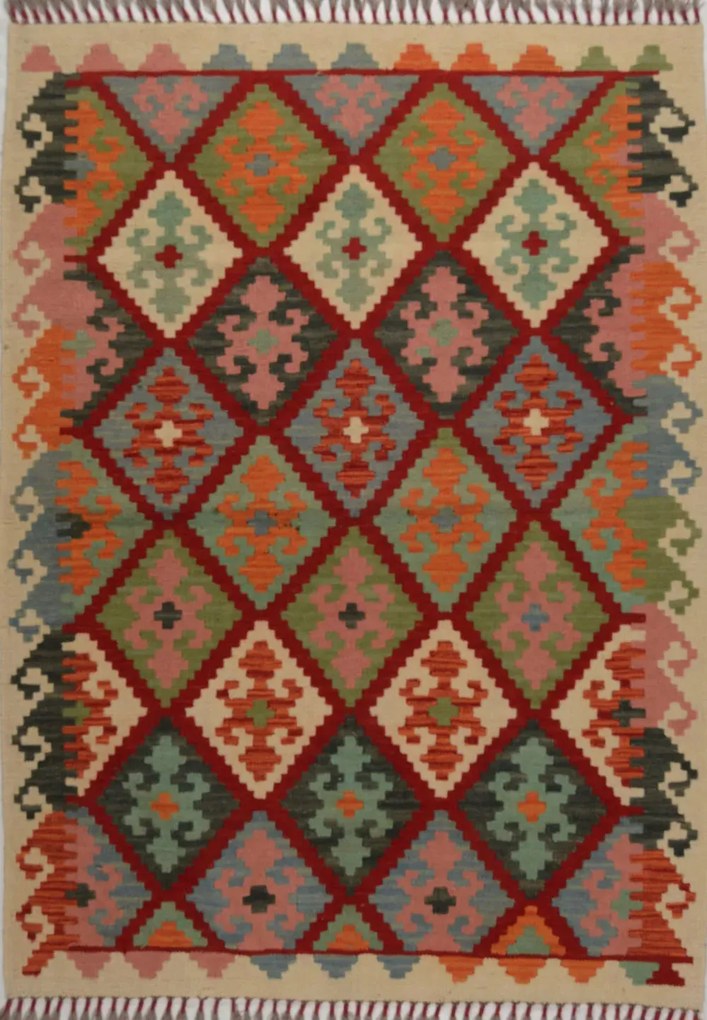 Kilim Tappeto orientale 130x170 (Afghanistan)