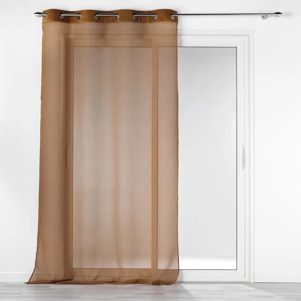 Tenda in voile marrone 140x240 cm Casual - douceur d'intérieur