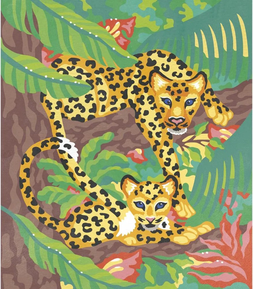 Atelier per bambini maxi - Dipingi Con I Numeri Acquerello - Felini