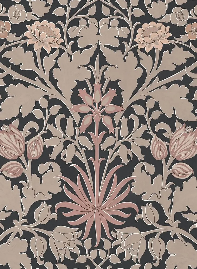 House of Hackney Carta da parati Hyacinth Novellus - Noir
