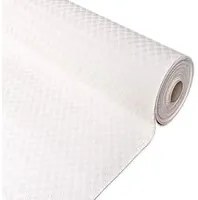 Tovaglia Pvc Proteggi Tavolo Mollettone 140x240 cm Morbido Antiscivolo Antimacchia Antiurto Bianco