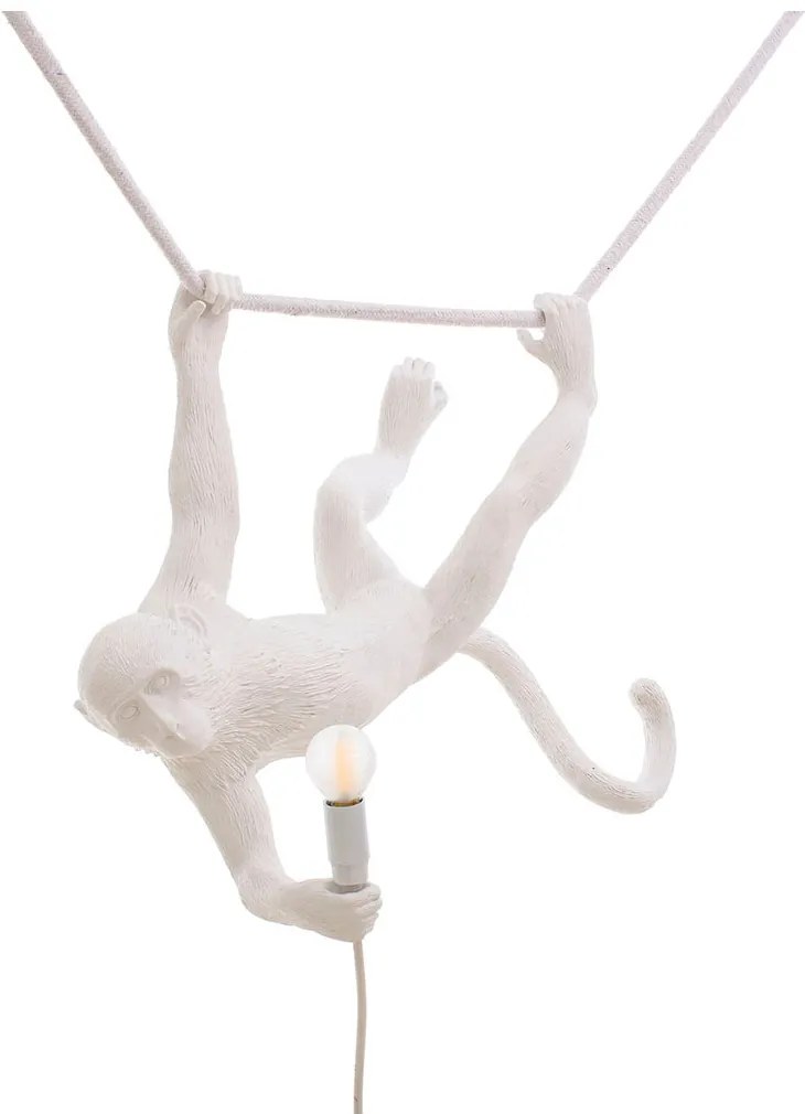 Seletti - Monkey Swing Lampada a Sospensione Bianco Seletti