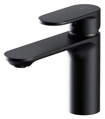Cersanit S951-331 - Rubinetto del lavandino CREA 14,3 cm nero