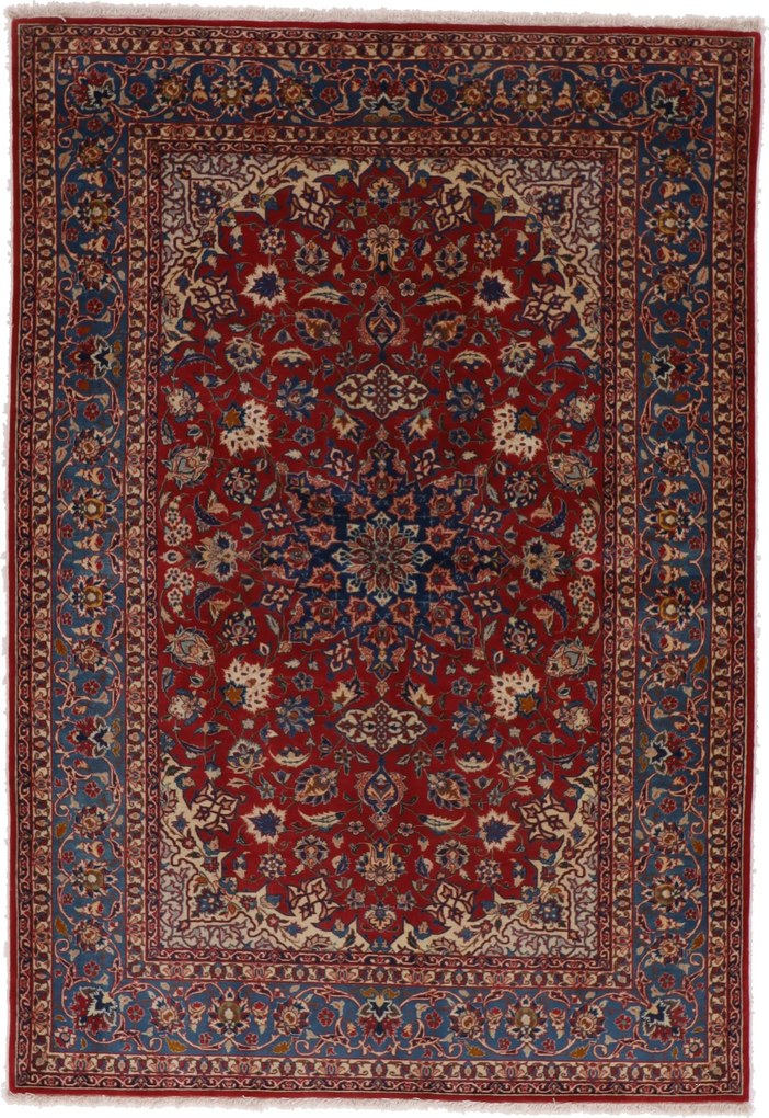 Isfahan Tappeto persiano 220 x 150 (Iran) Annodato A Mano