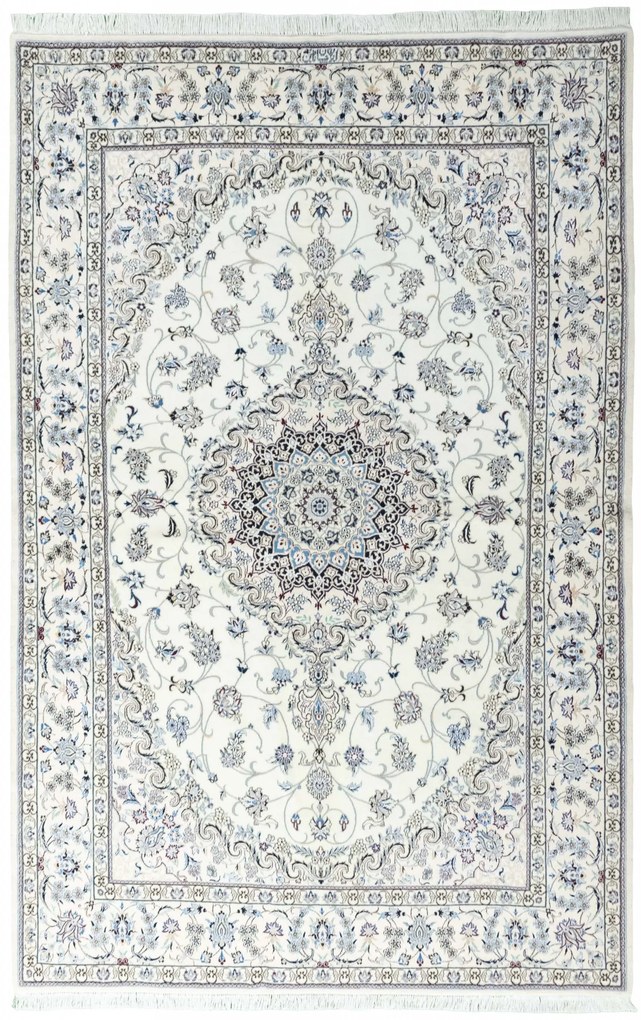Nain Tappeto 160 x 250 Beige (Iran) Annodato A Mano
