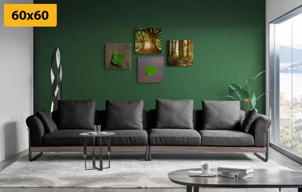 Set di quadri – Brezza della natura