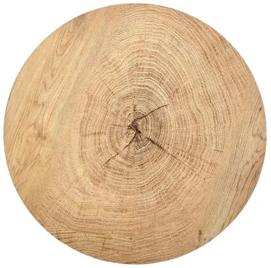 Tavolino BROOKLYN 45x45 cm nero/beige