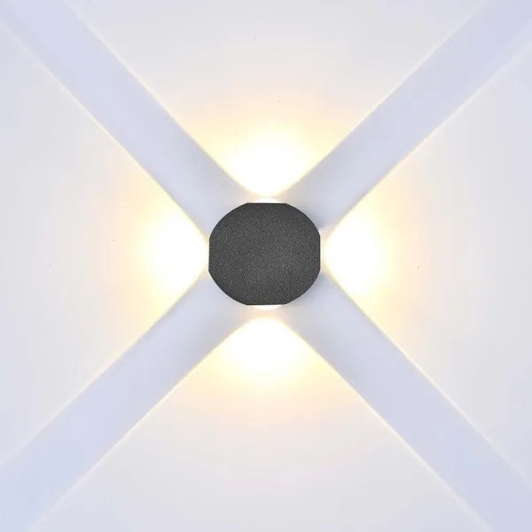 Applique a LED da esterno LED/4W/230V 4000K IP54 nero