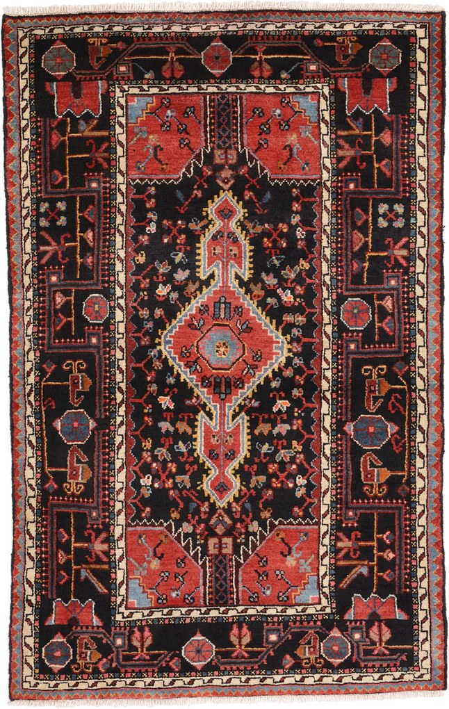 Hamedan Tappeto persiano 100x160 (Iran) Annodato A Mano