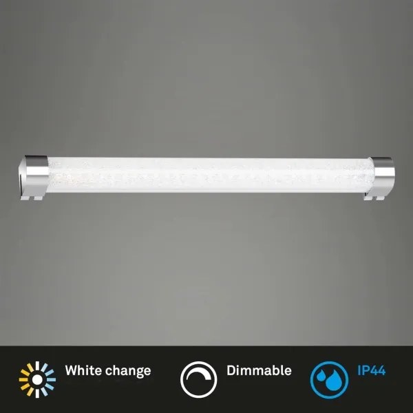 Briloner 2243-018 -Illuminazione specchio da bagno LED dimmerabile LED/8W/230V IP44