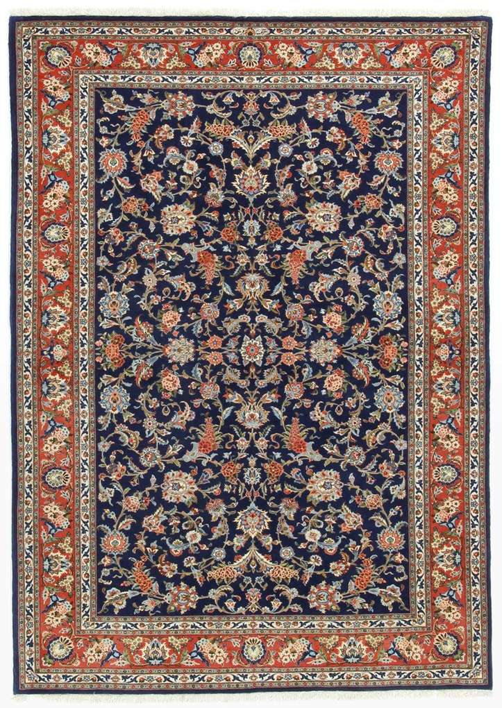 Isfahan Tappeto persiano 140x200 (Iran) Annodato A Mano