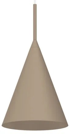 Lampadario sospeso su cavo CAPITAL 1xGX53/15W/230V Ø 17 cm beige
