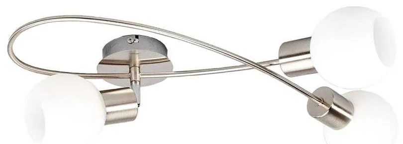 Lindby - Elaina 3 Plafoniera Opaco Nickel Lindby