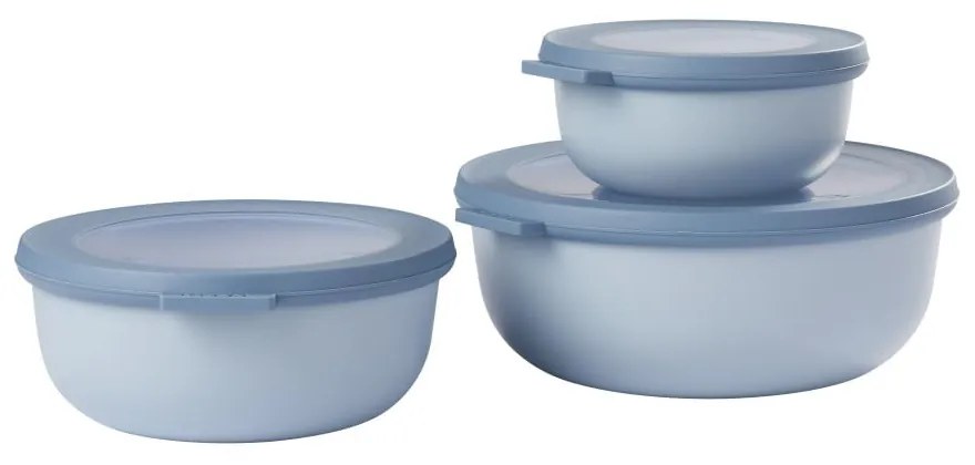 Scatole per alimenti in set da 3 Cirqula Nordic - Mepal