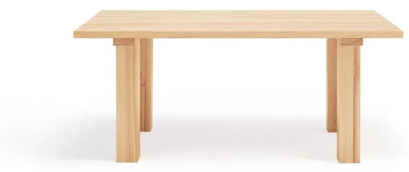 Tavolo da pranzo con piano in legno di pino 100x180 cm Banda - Teulat