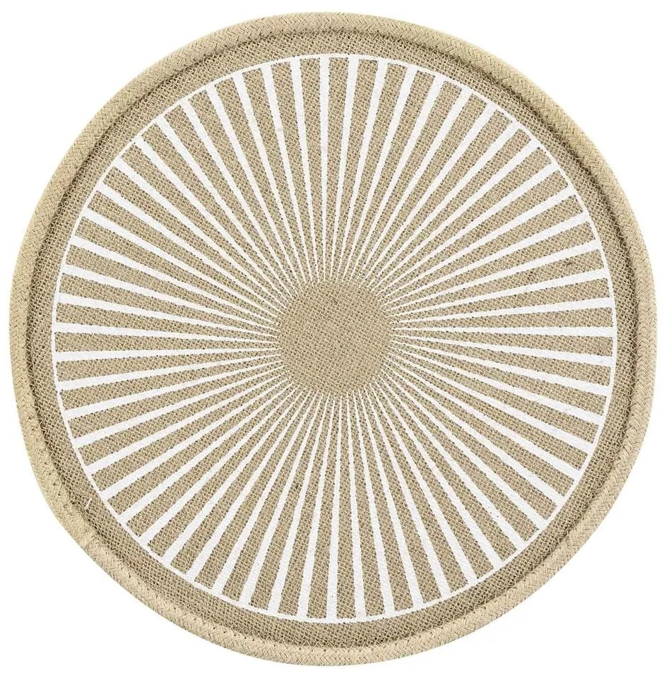 Tovaglietta in iuta ø 38 cm Soleimio - douceur d'intérieur