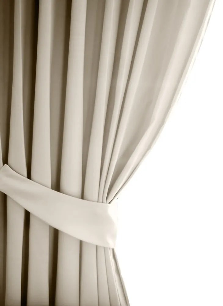 Tenda termoisolante/parzialmente oscurante color crema 140x245 cm Kierra – Restilo