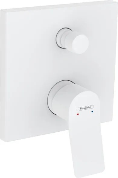 Rubinetto per vasca  getto a cascata d'acqua monocomando Vivenis bianco opaco HANSGROHE