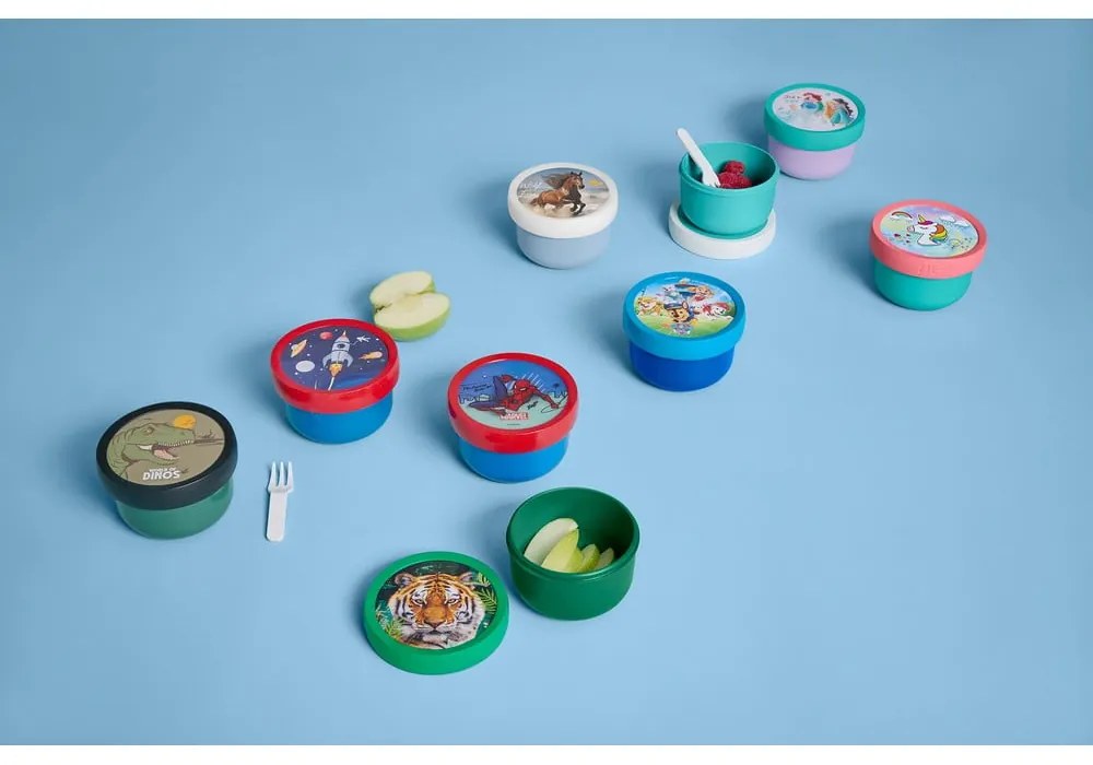 Scatola per la merenda dei bambini con forchetta Sailors bay - Mepal